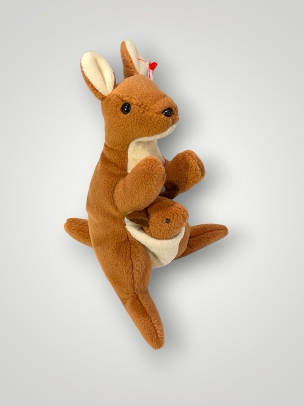 🎁4/$25🎁 Pouch Retired Beanie Baby Kangaroo Vintage